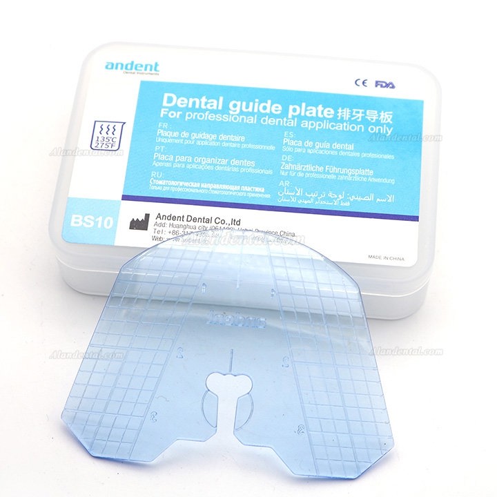 Dental Guide Template Plate For Complete Denture False Teeth Arrangement